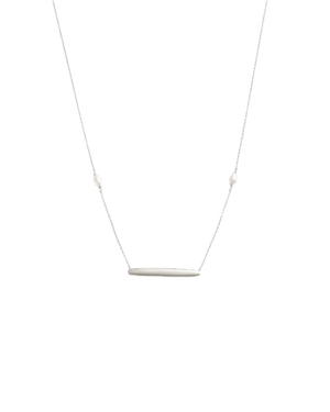 Kirstin Ash Necklaces Silver Kirstin Ash Maris Engravable Necklace
