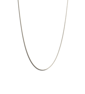 Kirstin Ash Necklaces Silver Kirstin Ash Snake Chain 18''