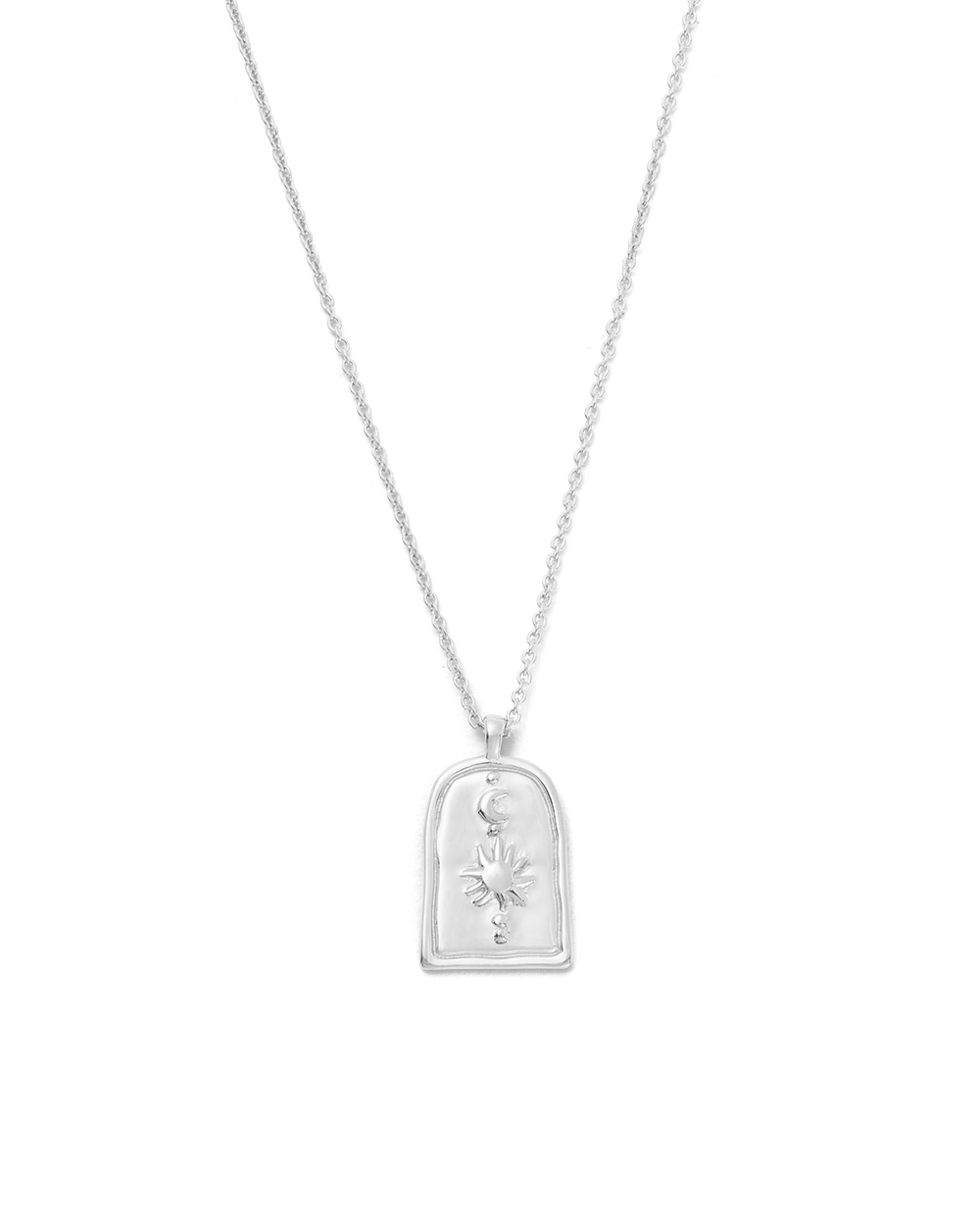Kirstin Ash Necklaces Silver Kirstin Ash Sun and Moon Necklace