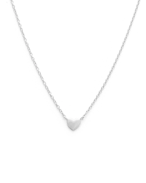 Kirstin Ash Necklaces Silver L'Amour Heart Necklace