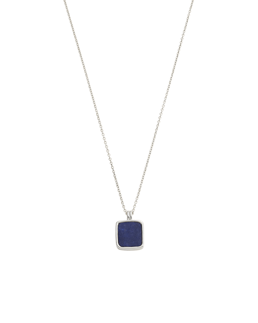 Kirstin Ash Necklaces Silver / Lapis Stone Pendant Necklace