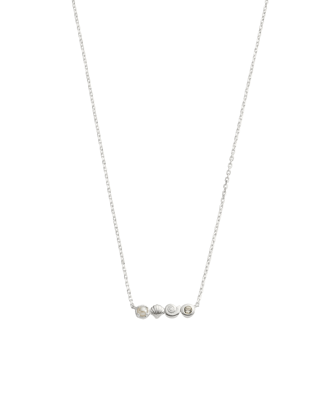 Kirstin Ash Necklaces Silver Shoreside Necklace