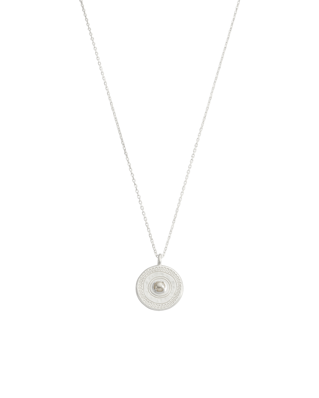 Kirstin Ash Necklaces Silver Solace Pearl Necklace