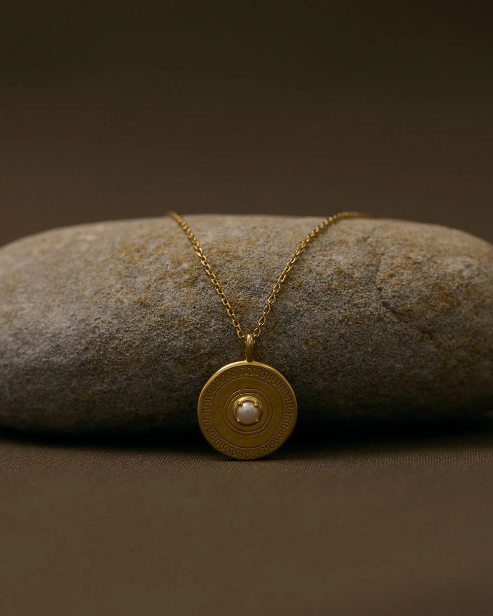 Kirstin Ash Necklaces Solace Pearl Necklace