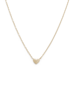 Kirstin Ash Necklaces Solid Gold L'Amour Heart Necklace