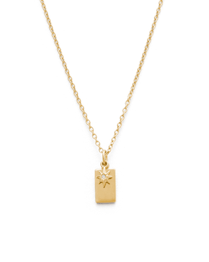 Kirstin Ash Necklaces Vermeil Guiding Star Necklace