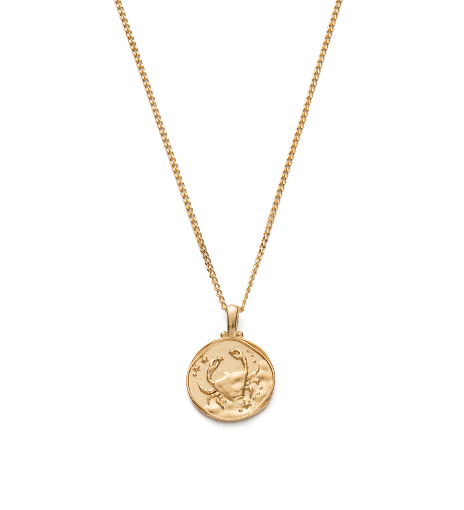 Kirstin Ash Necklaces Vermeil Kirstin Ash Cancer Zodiac Necklace