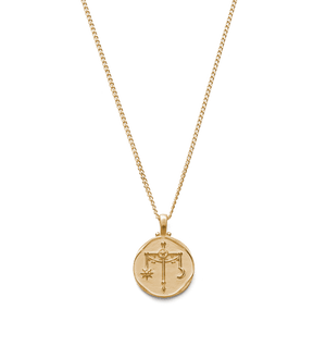 Kirstin Ash Necklaces Vermeil Kirstin Ash Libra Zodiac Necklace