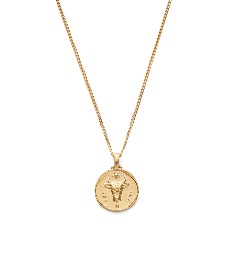 Kirstin Ash Necklaces Vermeil Kirstin Ash Taurus Zodiac Necklace