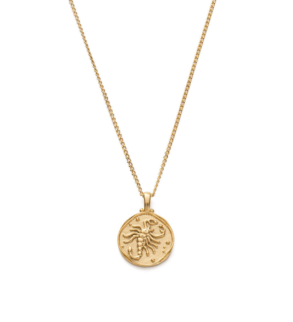 Kirstin Ash Necklaces Vermeil Kistin Ash Scorpio Zodiac Necklace