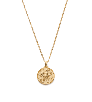 Kirstin Ash Necklaces Vermeil Kistin Ash Scorpio Zodiac Necklace