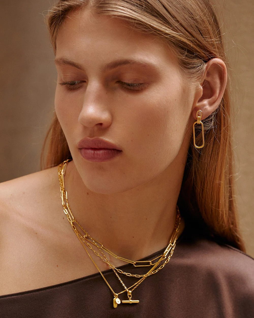 Kirstin Ash Necklaces Yellow Gold Wander Cluster Necklace