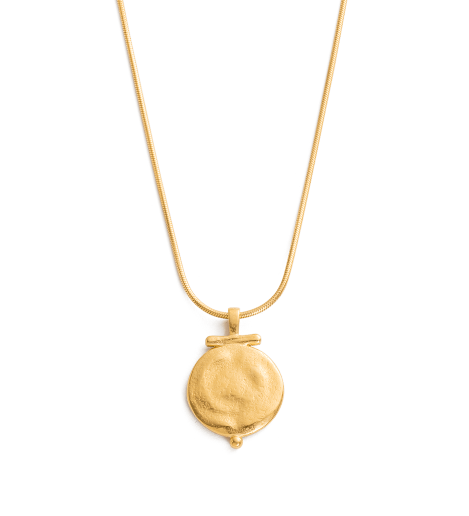 Kirstin Ash Necklaces Yellow Gold Kirstin Ash Engravable Poem Necklace