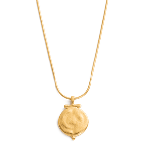 Kirstin Ash Necklaces Yellow Gold Kirstin Ash Engravable Poem Necklace