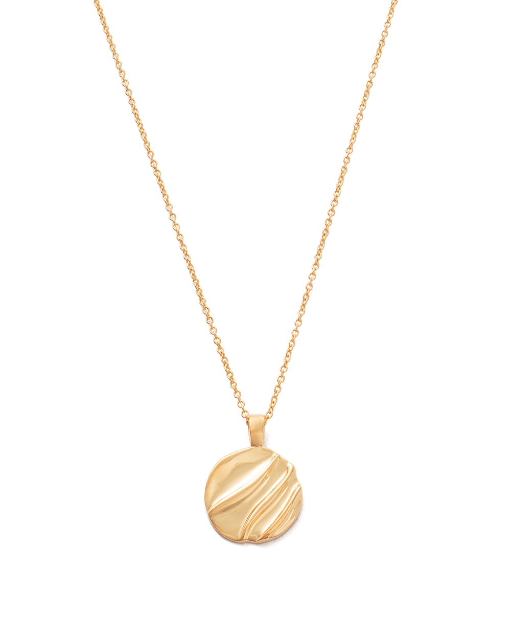 Kirstin Ash Necklaces Yellow Gold Kirstin Ash interwine circle necklace