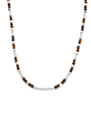 Kirstin Ash Necklaces Yellow Gold Kirstin Ash Soleil Tigers Eye Necklace