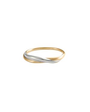 Kirstin Ash Rings 6 Kirstin Ash Halcyon Ring – Mixed Metal