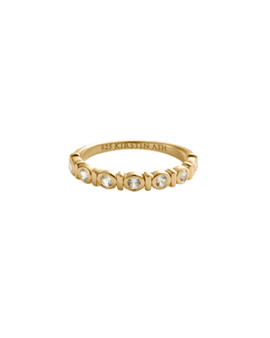 Kirstin Ash Rings Gold / 6 Kirstin Ash Vale Tennis Ring