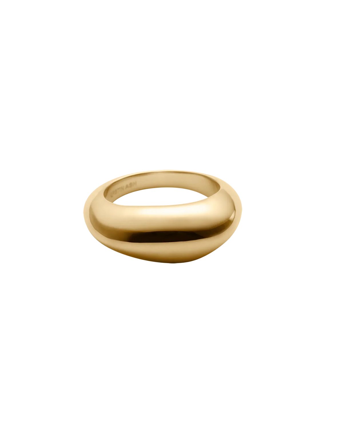 Kirstin Ash Rings Gold / 6 Kirstin Ash Within Motion Dome Ring – Gold & Silver