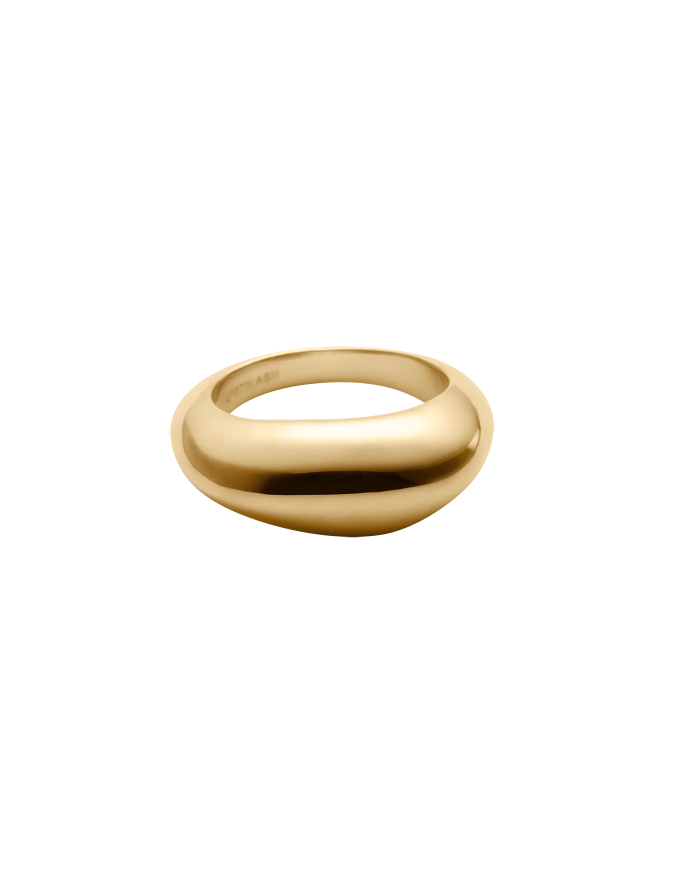 Kirstin Ash Rings Gold / 6 Kirstin Ash Within Motion Dome Ring – Gold & Silver