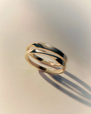 Kirstin Ash Rings Kirstin Ash Petite Fold Ring – 9K Gold