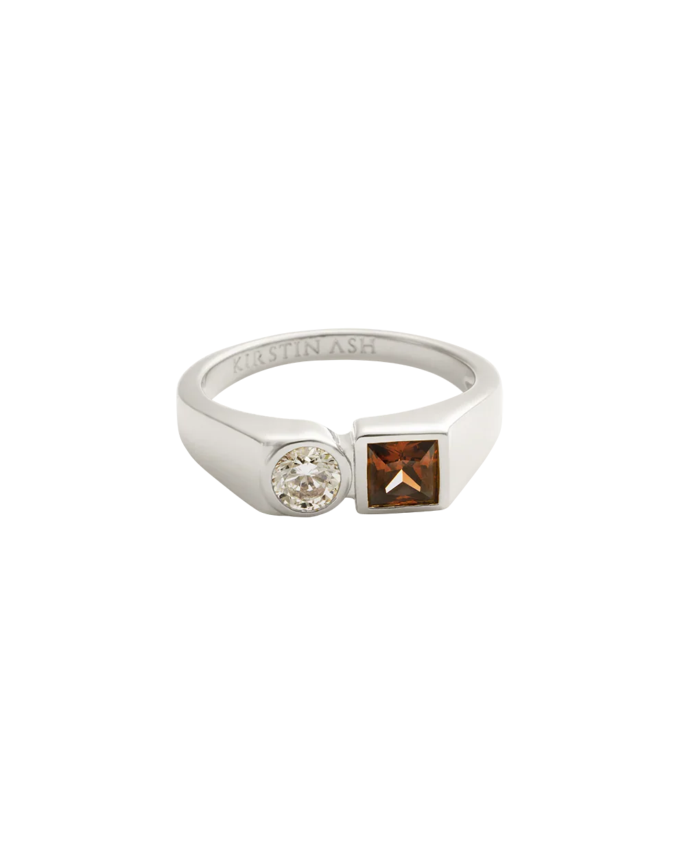 Kirstin Ash Rings Silver / 6 Kirstin Ash Ember Ring – Gold Plated & Silver