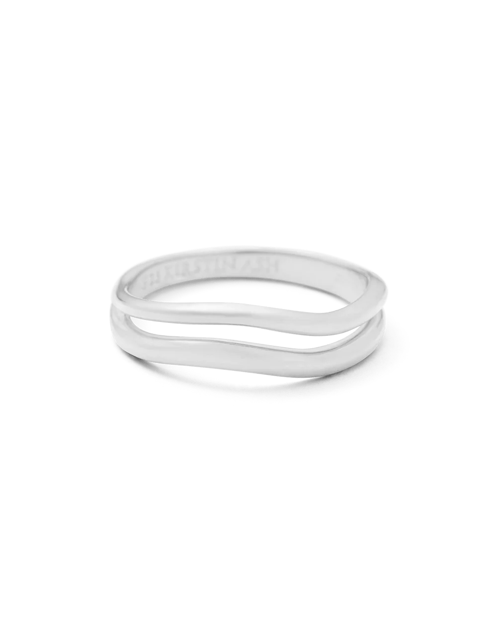 Kirstin Ash Rings Silver / 6 Onda Ring