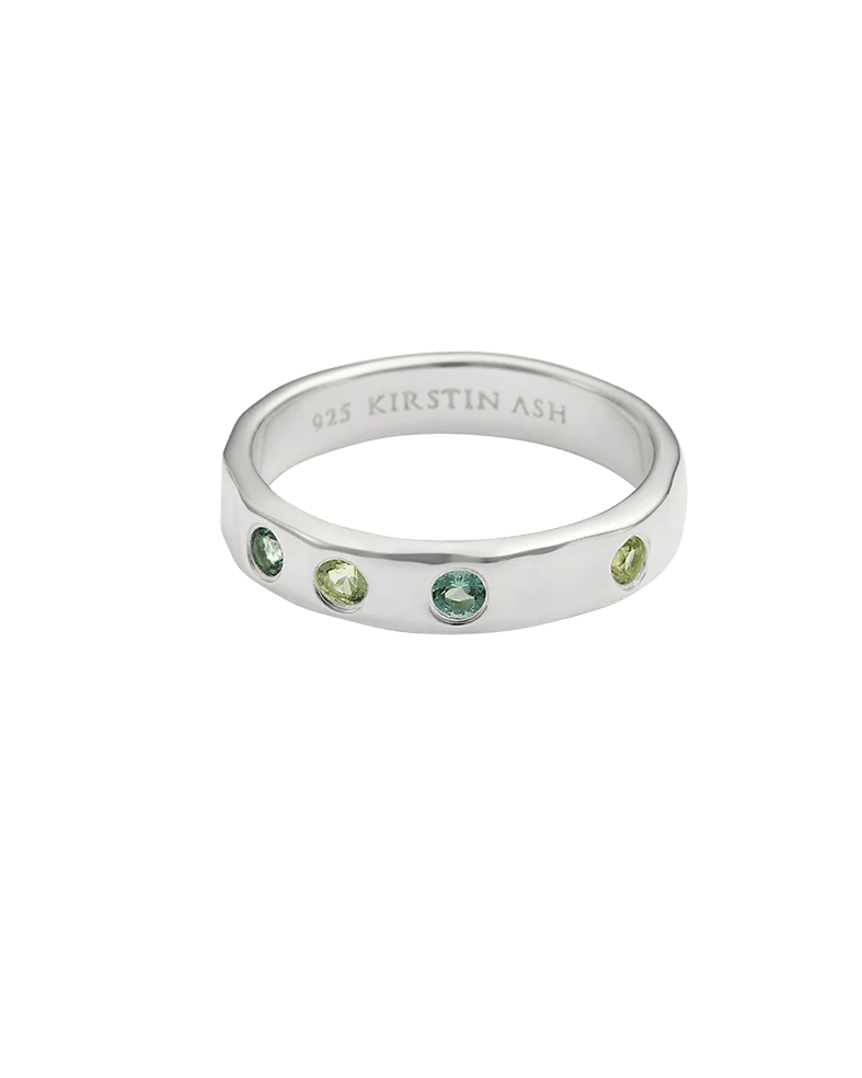 Kirstin Ash Rings Silver Sorbet Ring