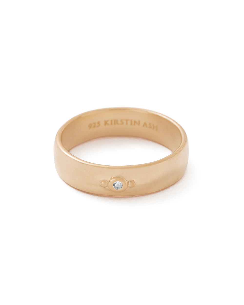 Kirstin Ash Rings Yellow Gold / 6 Kirstin Ash Illuminate Ring