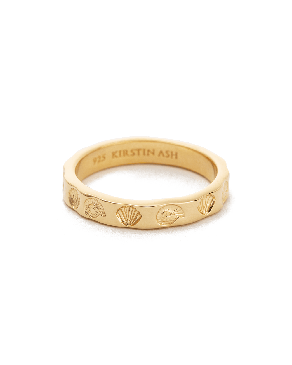 Kirstin Ash Rings Yellow Gold / 6 Kirstin Ash seaside ring