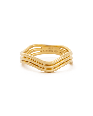 Kirstin Ash Rings Yellow Gold / 6 Kirstin Ash Vacation Ring