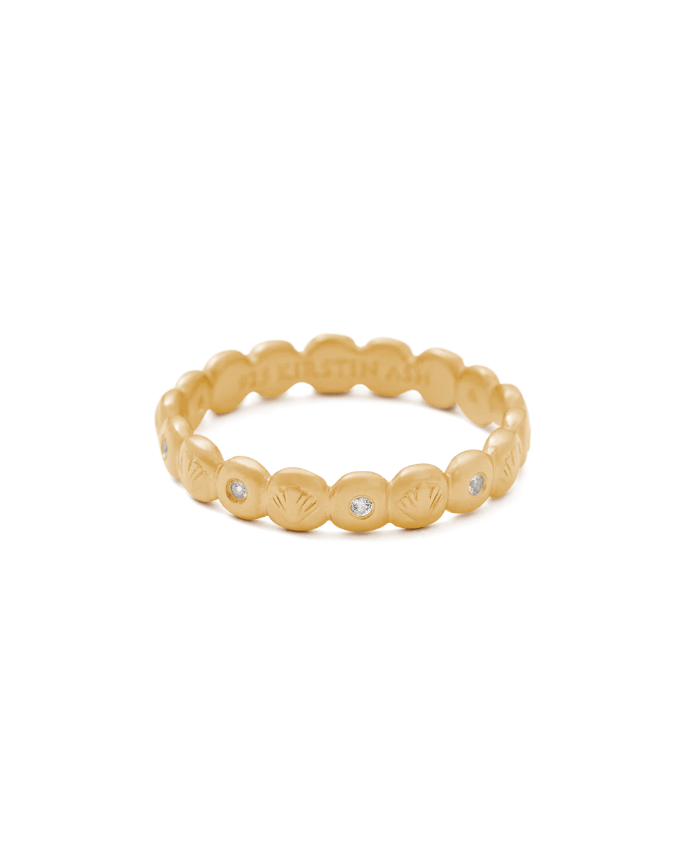 Kirstin Ash Rings Yellow Gold / 6 Memoir Ring
