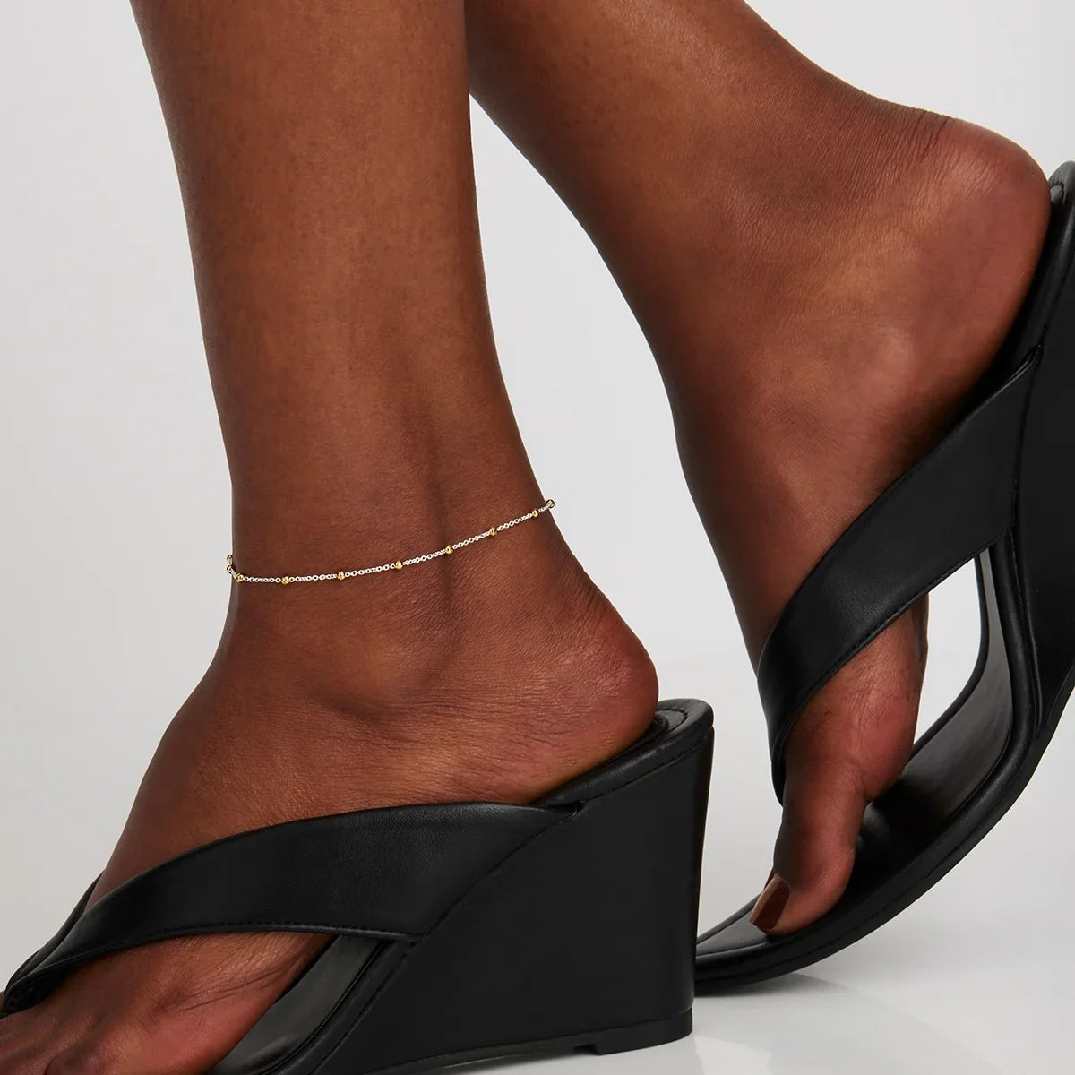 Najo Anklets Najo Algonquin Two-Tone Anklet