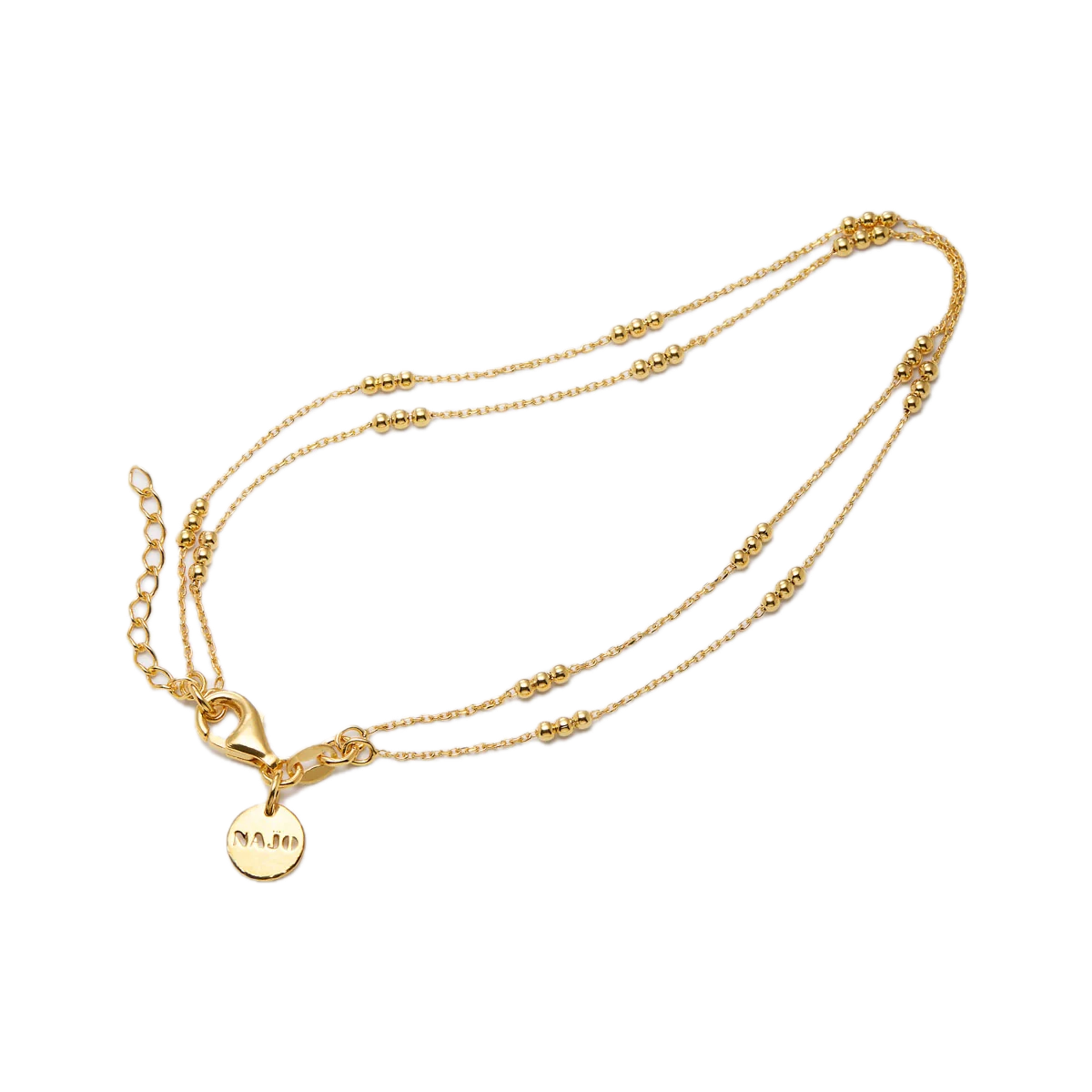 Najo Anklets Gold Najo Halcyon Anklet – Silver & Gold Plated
