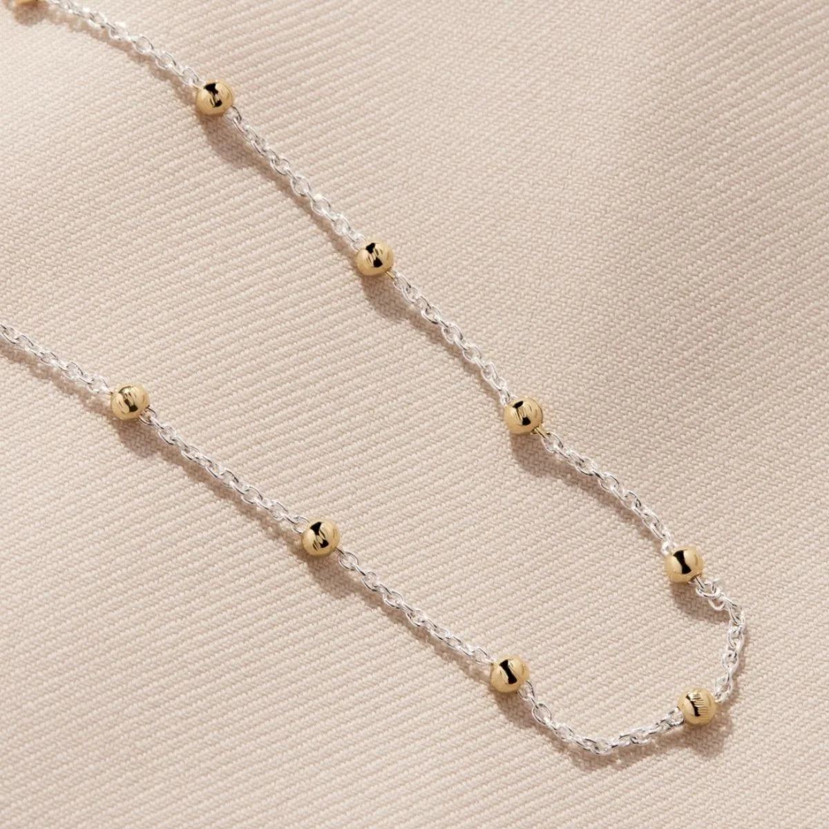 Najo Anklets Najo Algonquin Two-Tone Anklet