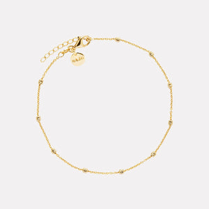 Najo Anklets Najo Birdsong Chain Anklet – Silver & Gold Plated