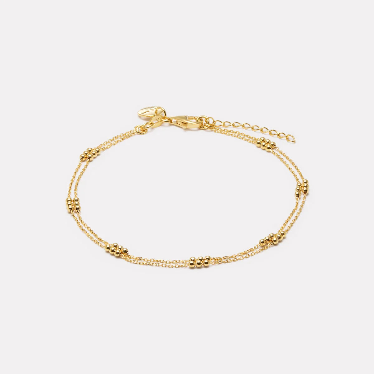 Najo Anklets Najo Halcyon Anklet – Silver & Gold Plated