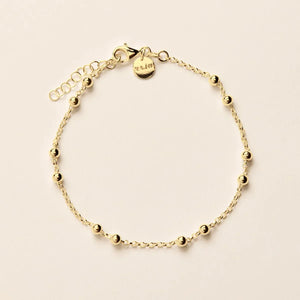 Najo Anklets Najo Mattina Anklet – Silver & Gold Plated