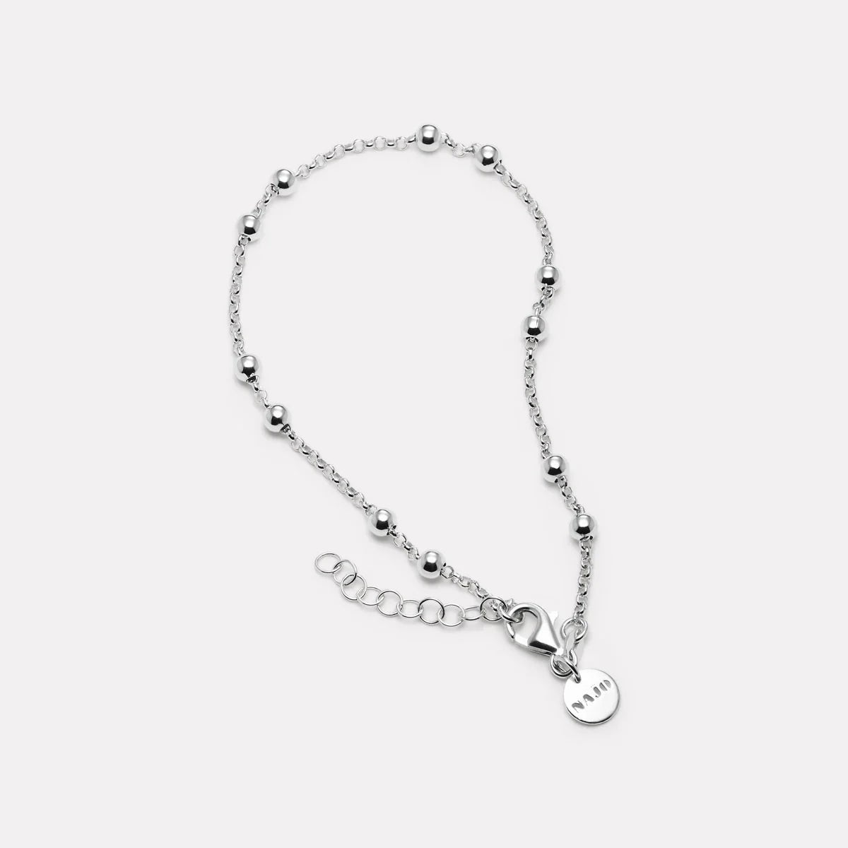 Najo Anklets Najo Mattina Anklet – Silver & Gold Plated