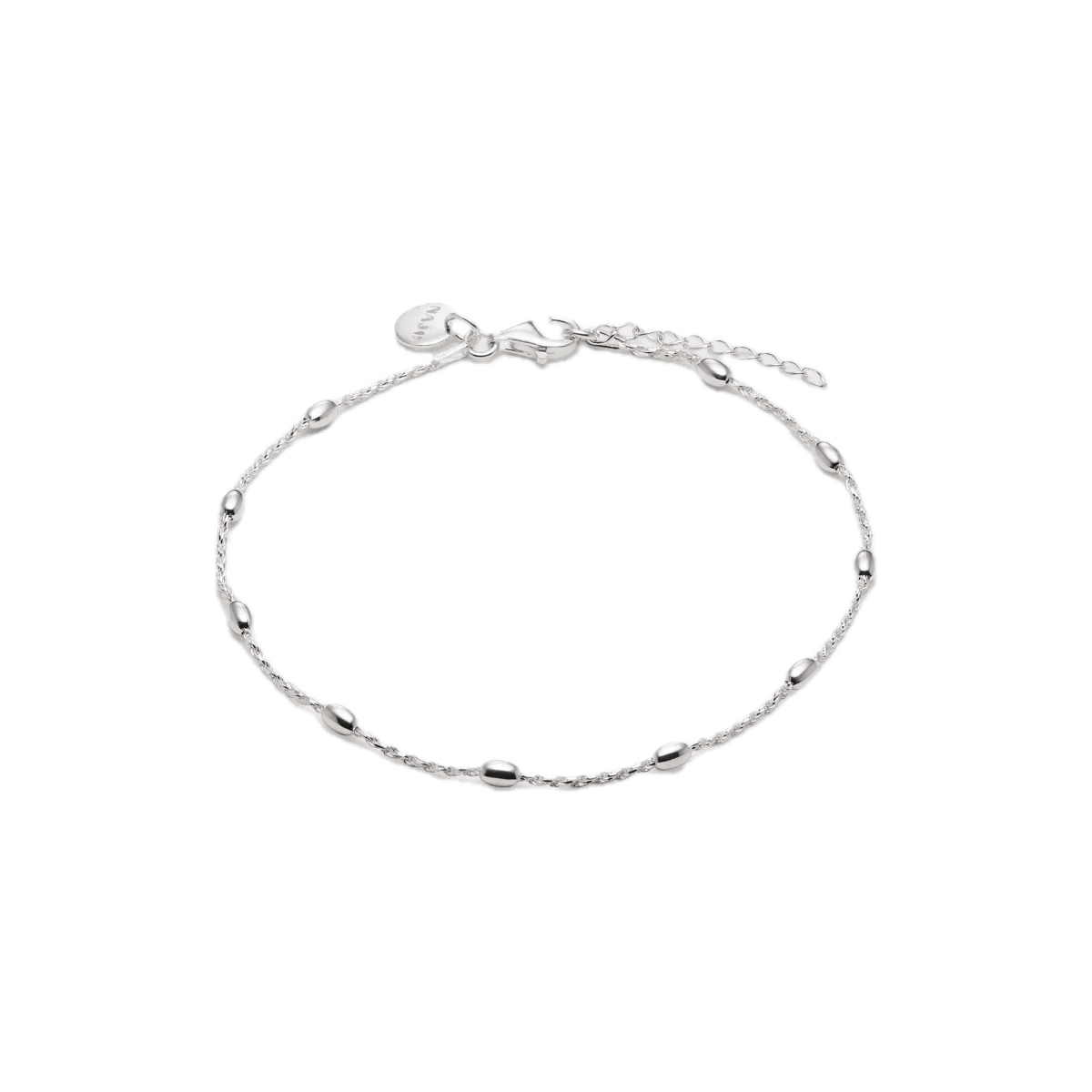 Najo Anklets Silver Najo Cassiopeia Anklet – Silver & Gold Plated