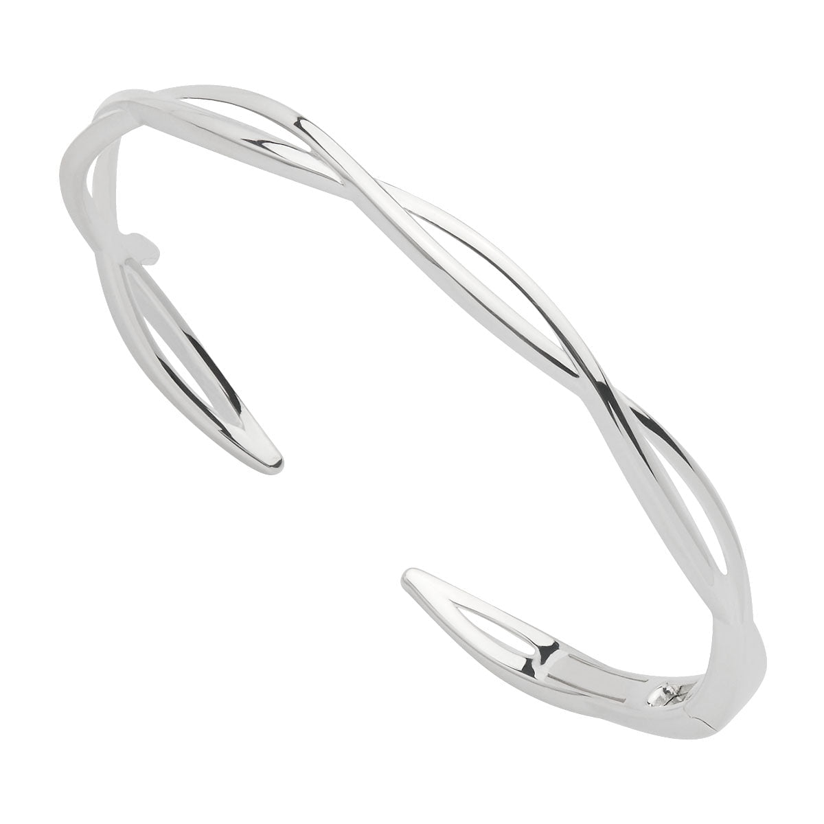 Najo Bracelets Najo Belle Hinged Silver Cuff