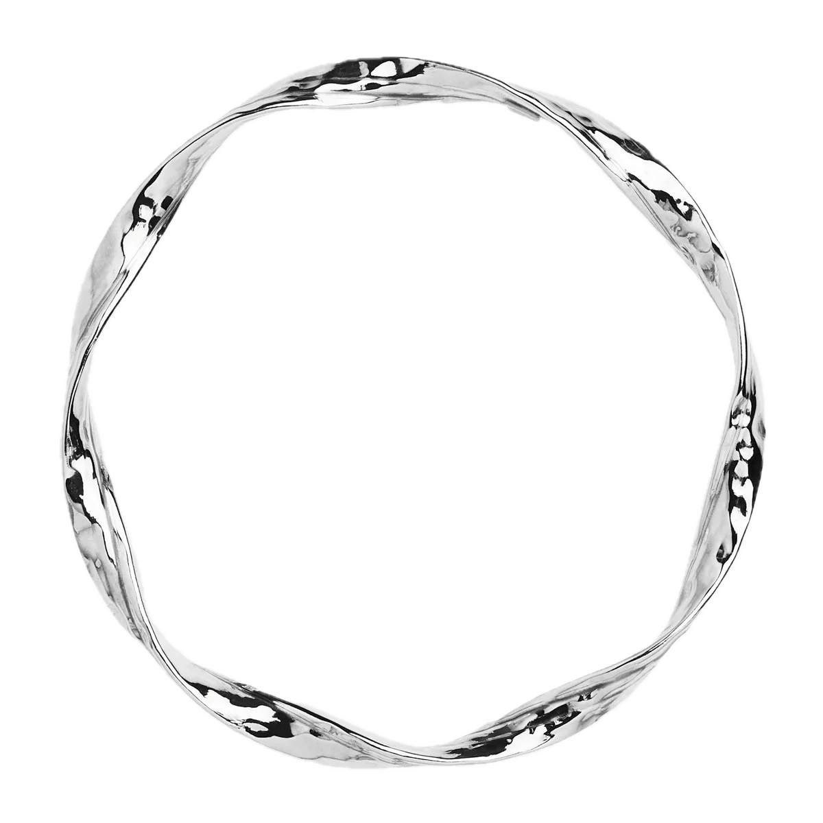 Najo Bracelets 64 MM Najo Enigma Bangle Silver