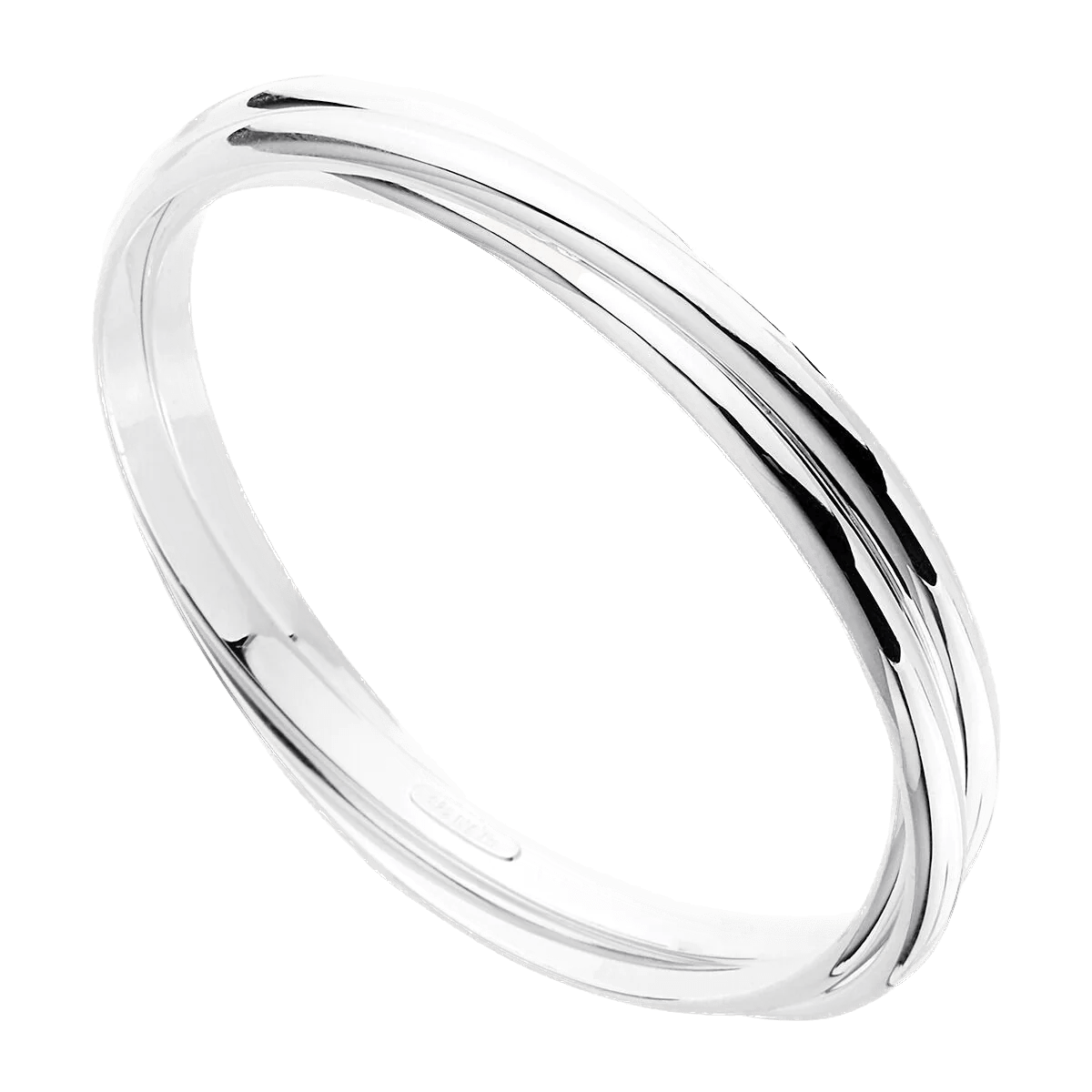 Najo Bracelets Silver Honeysuckle Bangle