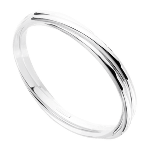 Najo Bracelets Silver Honeysuckle Bangle