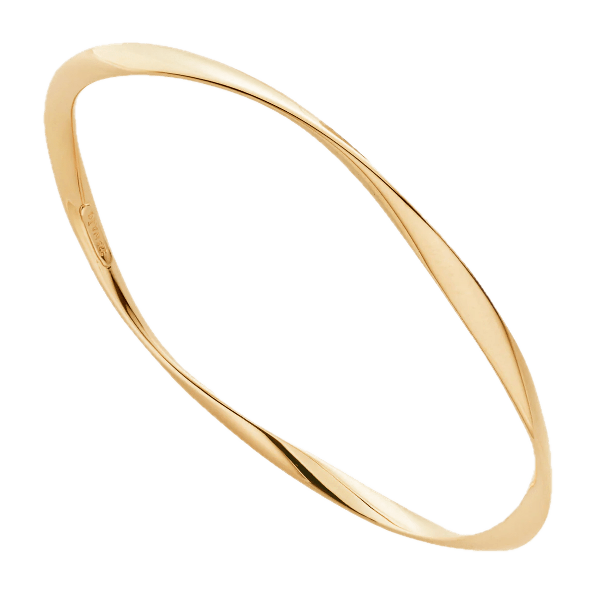 Najo Bracelets Yellow Gold / 62mm / Gold Najo Garden of Eden Bangle