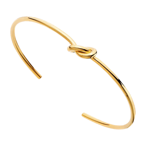 Najo Bracelets Yellow Gold Nature's Knot Cuff