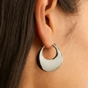 Najo Earrings Crescence Hoop Earrings