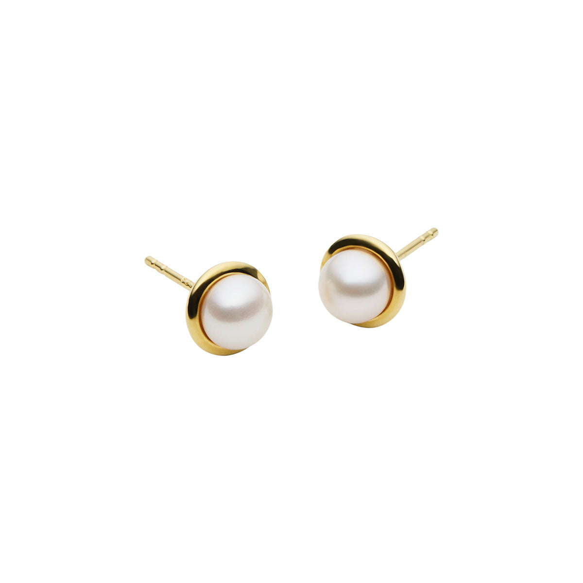 Najo Earrings Gold Najo Moonbeam Pearl Stud Earrings