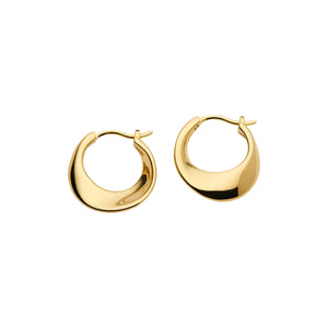 Najo Earrings Gold Najo Rise Crescent Hoop Earrings – Gold & Silver