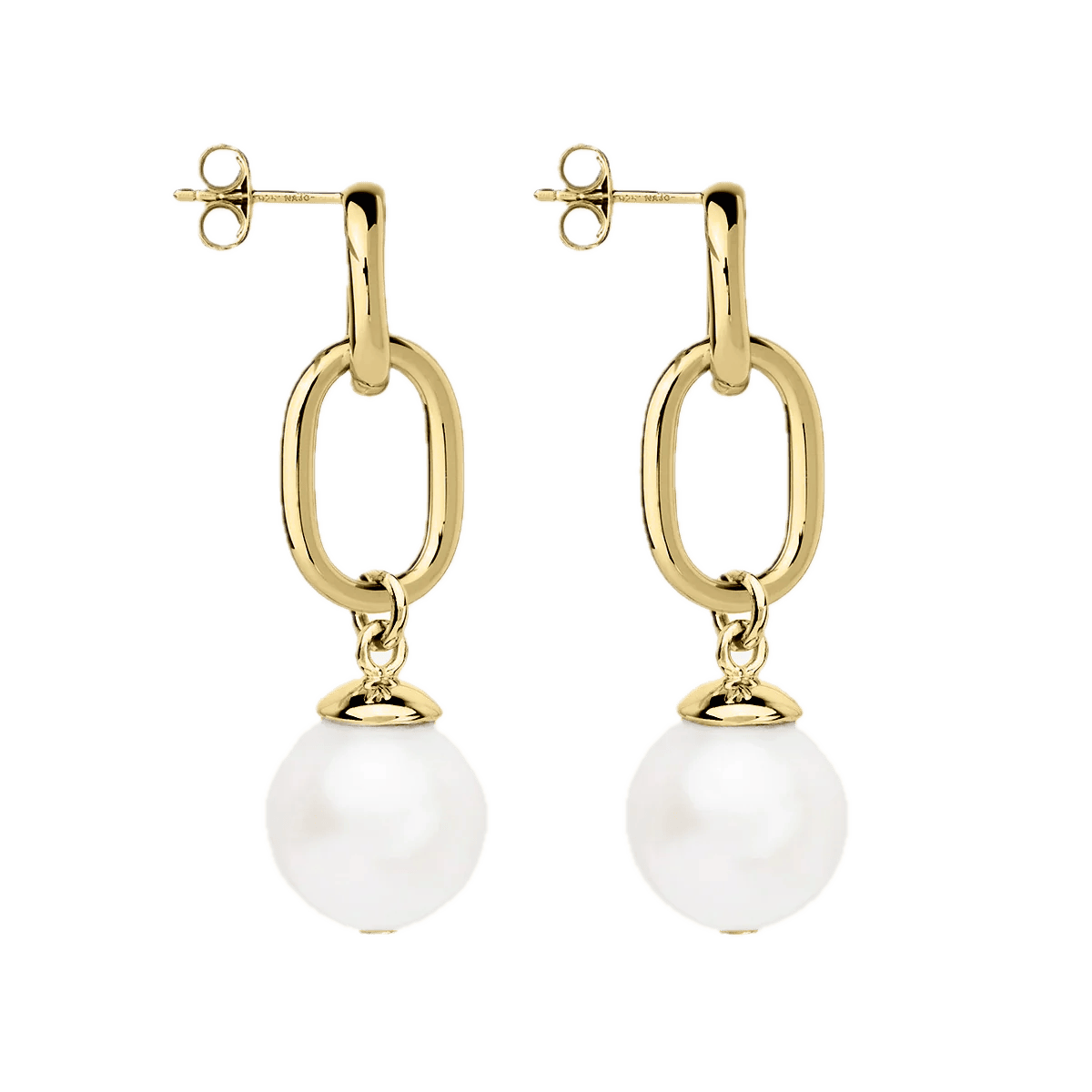 Najo Earrings Gold Najo Sea Nymph Pearl Drop Earrings